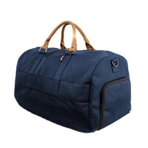 PKG - Bishop 42L Recycled Duffle Bag - Navy/Tan